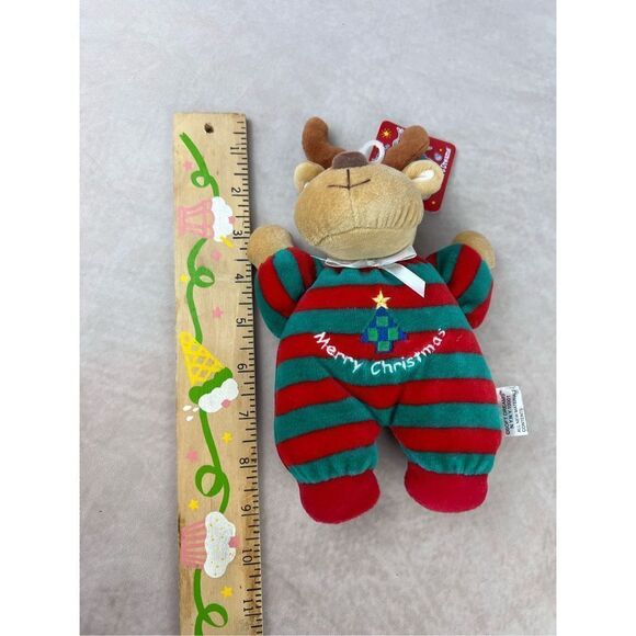 Vintage Soft Dreams My First Christmas Reindeer Rattle Plush - Picture 4 of 7